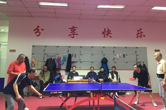 我校教工乒协举办2015年度乒乓球友谊赛