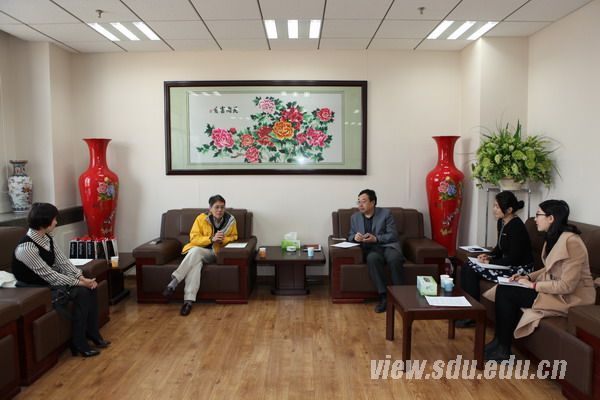 台湾辅仁大学代表团访问管理学院