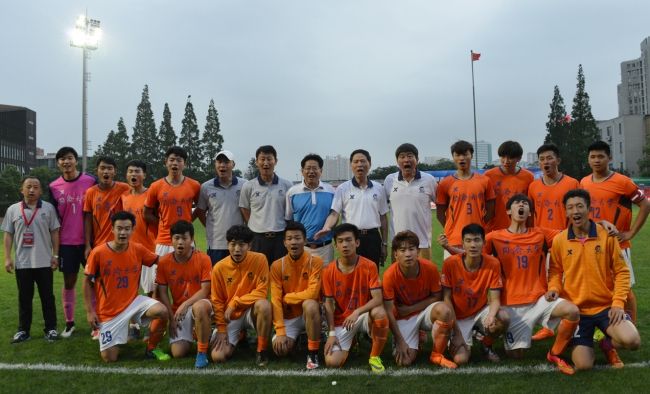 中国大学生校园足球联赛总决赛同济开战